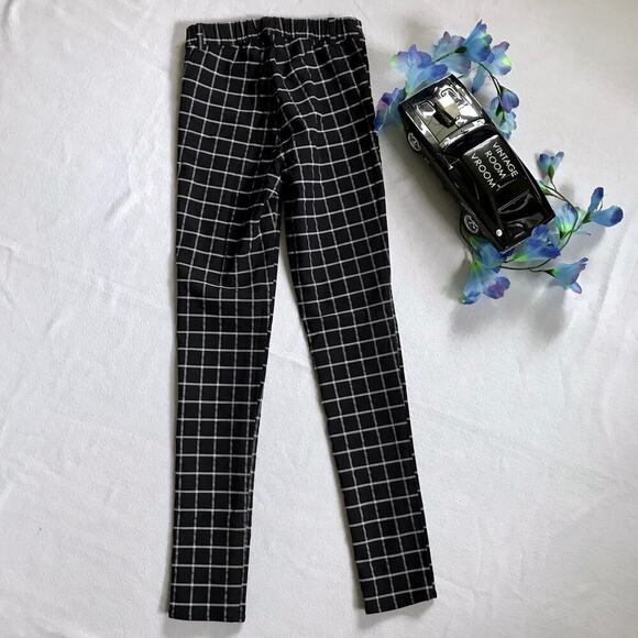 Garage High Rise Ankle Skinny Gingham Pants for Juniors S - Picture 5 of 9